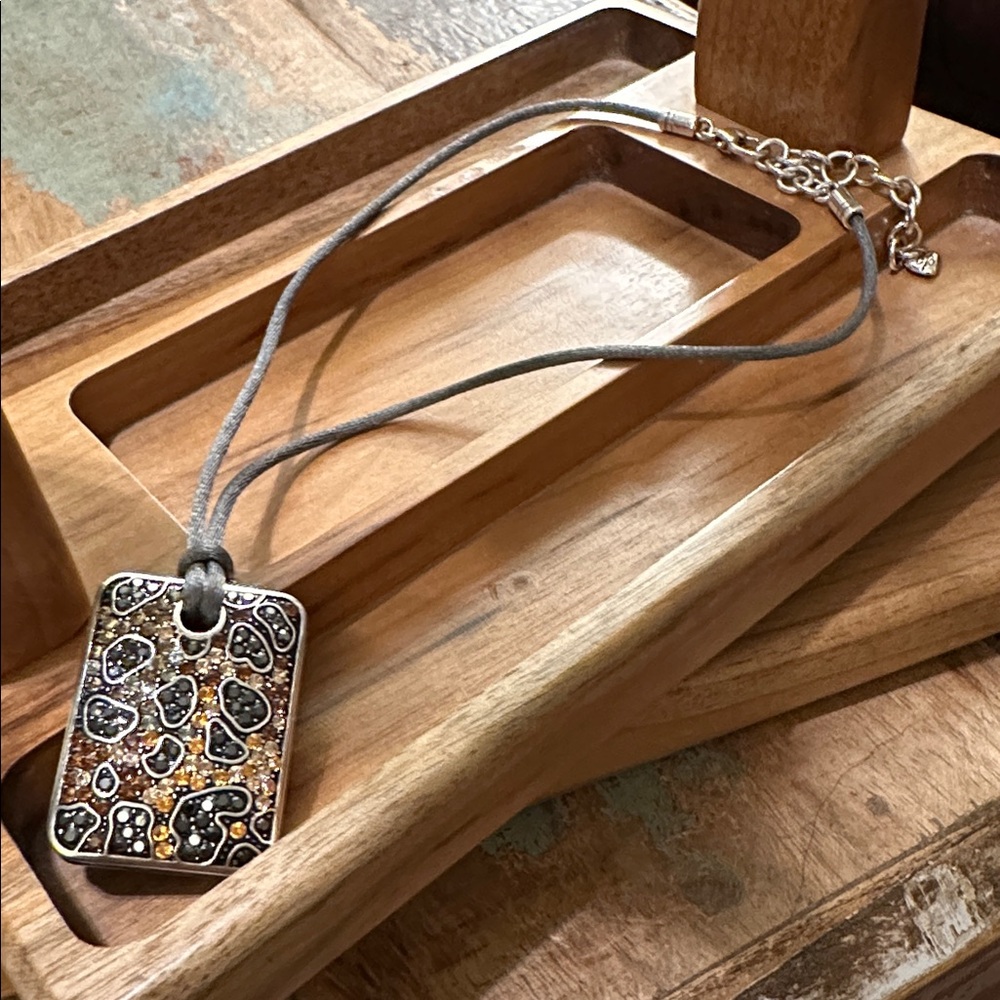 STUNNING, SPARKLY BRIGHTON necklace with matching earrings (not Brighton)